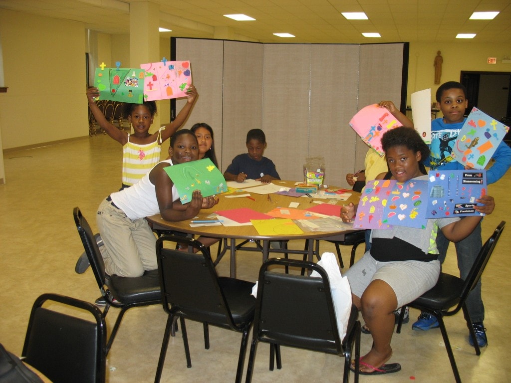 Kids share their artwork of God's creation.